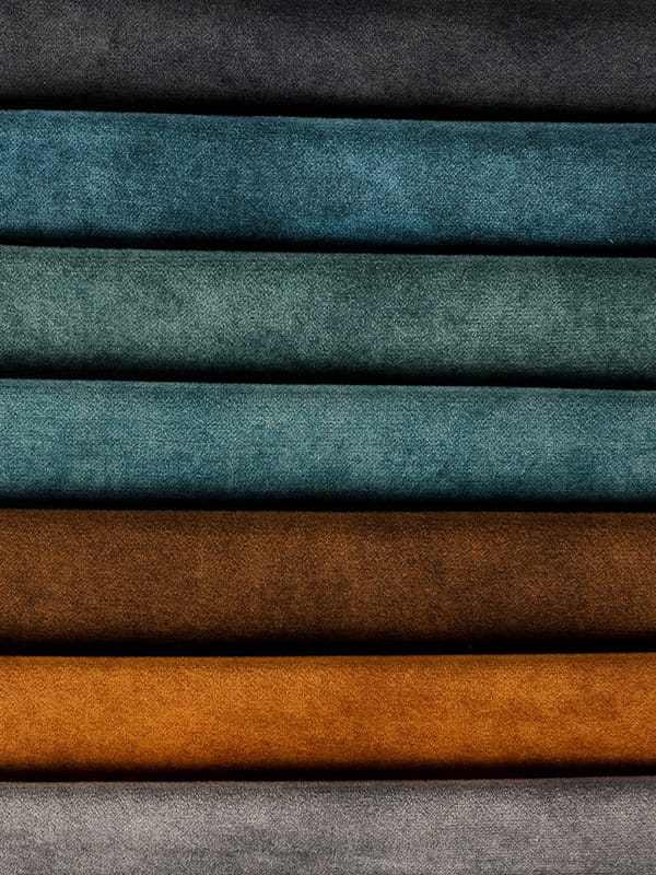 Kain cetak beludru sofa