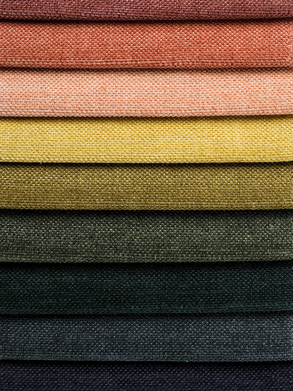Kain sofa van meter chenille